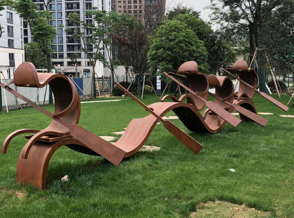 昌黎锈钢板造型